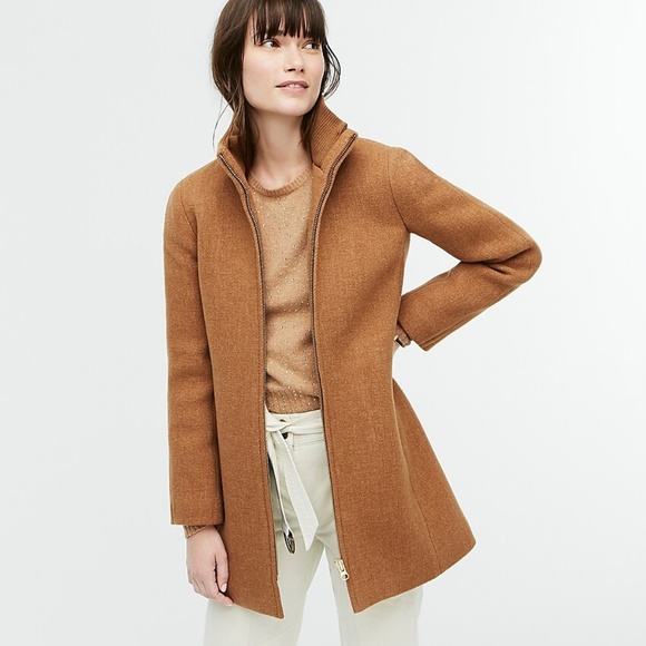 J.Crew lodge coat in Italian stadium-cloth wool size 00 - Picture 1 of 14